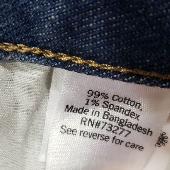 NWT SO Super High Rise Cutoff Short Medium Wash size 13 31W - Picture 5 of 6